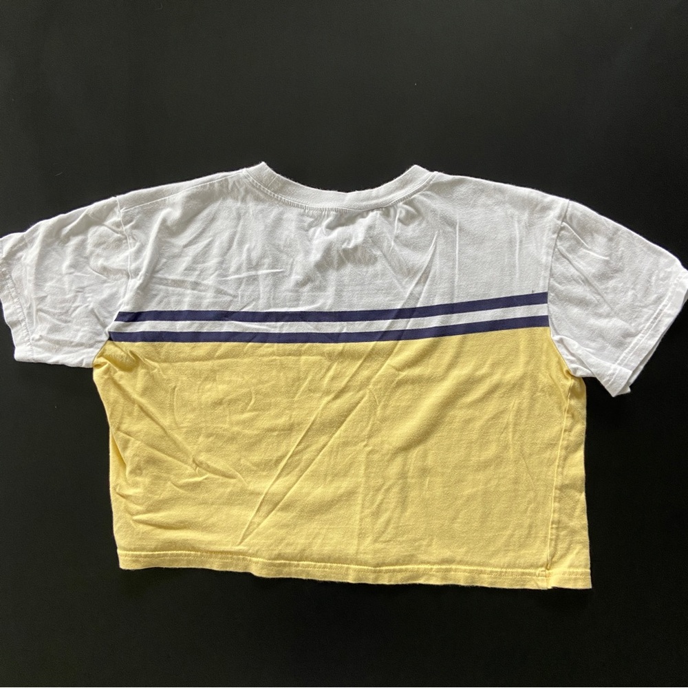 Me to We Summer Striped Crop Top - Picture 2 of 4